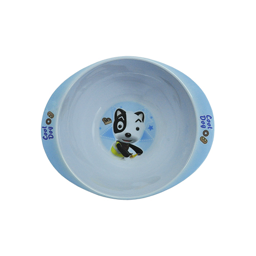 Bowl Color Blanco / Azul 14.73 Cm