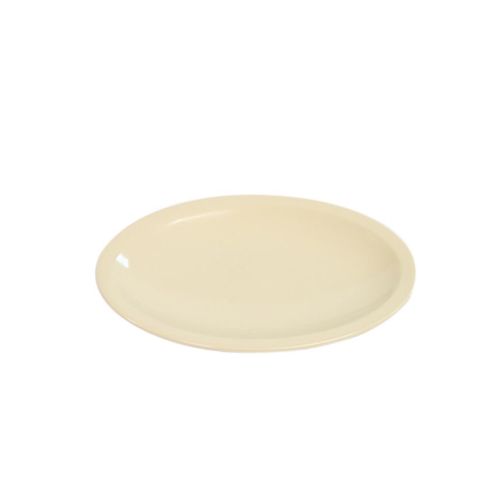 Melamina Plato Oval Beige 22.86 Cm