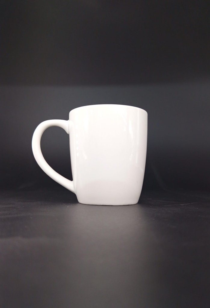 TAZA MUGG DE 260 ML PORCELANA BLANCA