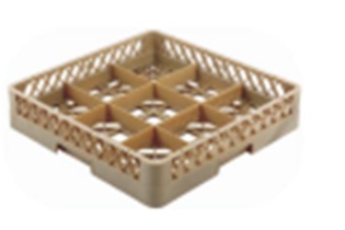 Canastilla De 9 Compartimientos De 50 x 50 x 10 Cm