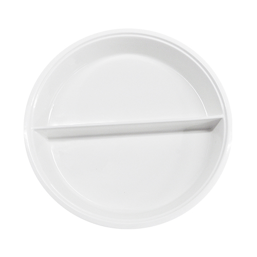 [038-108] Inserto Redondo De Porcelana Con Division 39 Cm