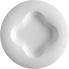 [026-1224] Plato Orbe Bloom De Porcelana 31 Cm
