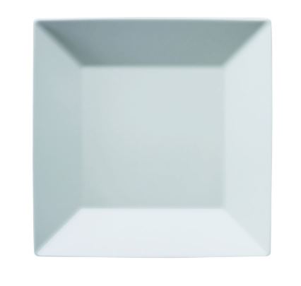 [026-1678] Ensaladera Básico De Porcelana 22 X 22 X 2.5 Cm