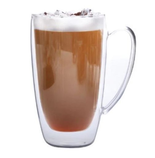 [123-188] Doppio Taza Mug Doble Pared 430 Ml 