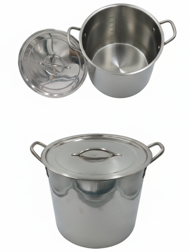 [133-1423] Olla Alta Con Tapa 20 Litros