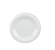 [88-1152] Plato Pan Color Blanco 16.51 Cm