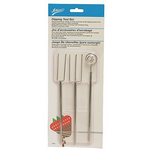 [ATE-1378] 3 Herramientas Para Fruta Y Dulce En Chocolate