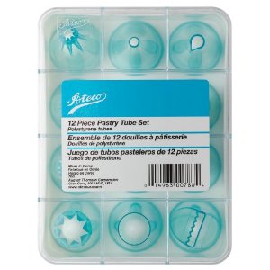 [ATE-788] Set 12 Dullas Para Pastel De Policarbonoto En Formas Distintas